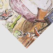 "Mrs Mouse Cleans Pots and Pans" van Beatrix Potte Tissuepapier (Detail)