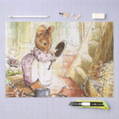 "Mrs Mouse Cleans Pots and Pans" van Beatrix Potte Tissuepapier (Craft)