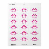 Mrs.+Mrs.- Liefde is Liefde Dinosauriërs Etiket (Full Sheet)