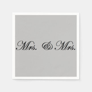 Mrs & Mrs Napkins Servet