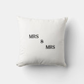 Mrs & Mrs. Newley kussen (Voorkant)