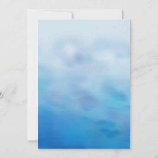 Mrs & Mrs Sandy Toes Bruiloft Nodig zand dollars u Kaart (Achterkant)