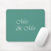 Mrs & Mrs Typografie Muismat (Met muis)