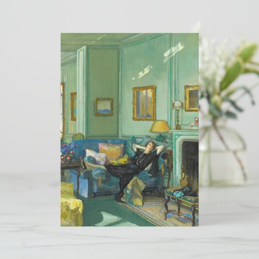 Mrs Osler | Sir John Lavery (Staand voorkant)