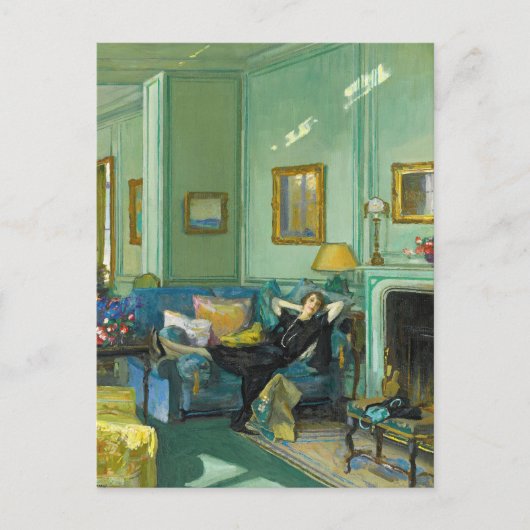 Mrs Osler | Sir John Lavery Briefkaart (Voorkant)