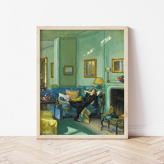 Mrs Osler | Sir John Lavery Poster