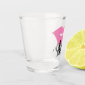 Mrs Pink Lips Shot Glass Shot Glas (Links)