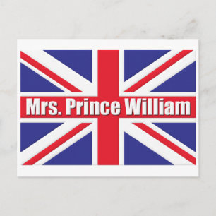 Mrs Prince William Briefkaart
