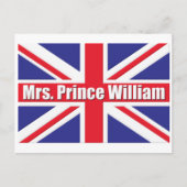 Mrs Prince William Briefkaart (Voorkant)