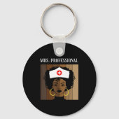 Mrs Professional Nursing Degree Nurse Profession B Sleutelhanger (Voorkant)