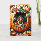 Mrs Pumpkin-Eater Note Kaart (Voorkant)