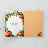 Mrs Pumpkin-Eater Note Kaart (Binnen)