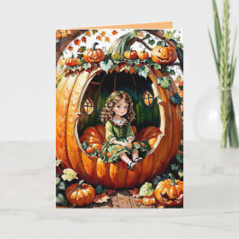 Mrs Pumpkin-Eater Note Kaart