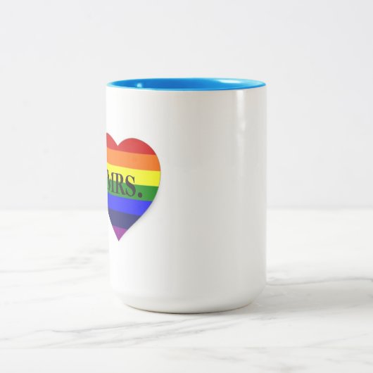 MRS Rainbow Heart Mok (Center)