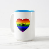 MRS Rainbow Heart Mok (Voorkant links)