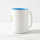 MRS Rainbow Heart Mok (Voorkant rechts)
