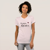 Mrs Right T-shirt (Voorkant volledig)