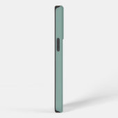 Mrs Script Green Custom Bride Name Pas getrouwd iPhone Hoesje (Rechterkant)