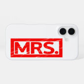 Mrs Stamp iPhone 16 Hoesje (Achterkant horizontaal)
