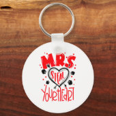 Mrs Steal Your Heart Valentines Day Matching Coup  Sleutelhanger (Voorkant)