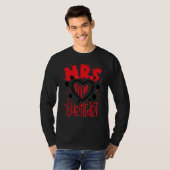 Mrs Steal your heart Valentine's Day Matching Coup T-shirt (Voorkant volledig)