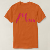 MRS T-SHIRT (Design voorkant)