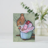 MRS TITTLEMOUSE #2 After B. Potter Briefkaart (Staand voorkant)