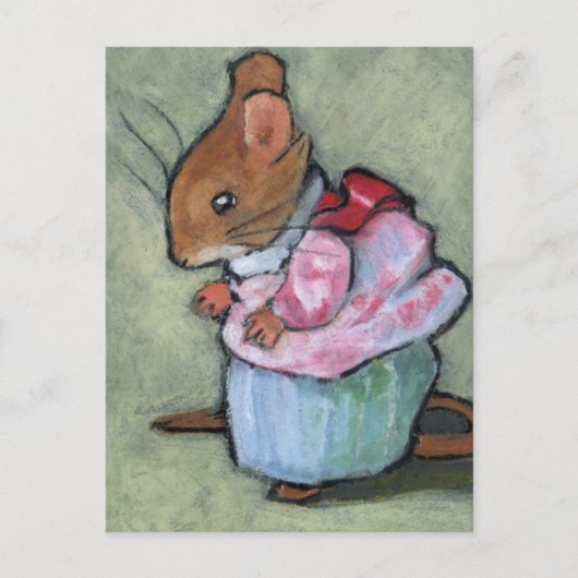MRS TITTLEMOUSE #2 After B. Potter Briefkaart (Voorkant)