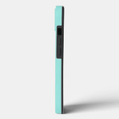 "Mrs.", Turquoise iPhone Case (Achterkant / Links)