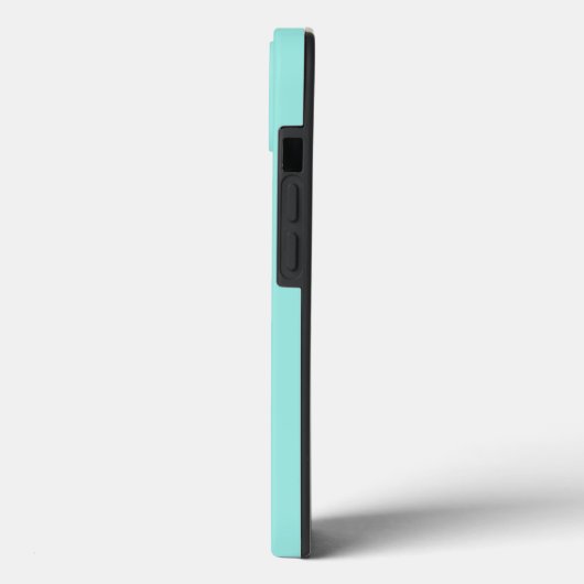 "Mrs.", Turquoise iPhone Case (Achterkant / Links)