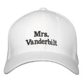 Mrs Vanderbilt Classic Pet 🧢 (Voorkant)