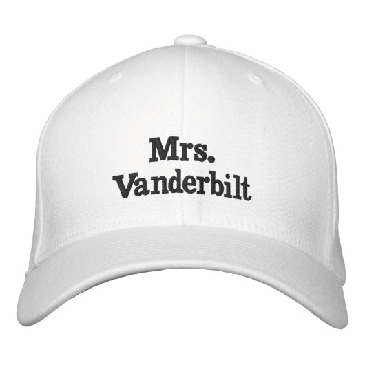 Mrs Vanderbilt Classic Pet 🧢 (Voorkant)