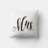 Mrs Wedding, Jubileum Kussen (Voorkant)