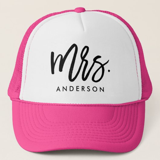 Mrs Wedding Trucker Pet (Voorkant)