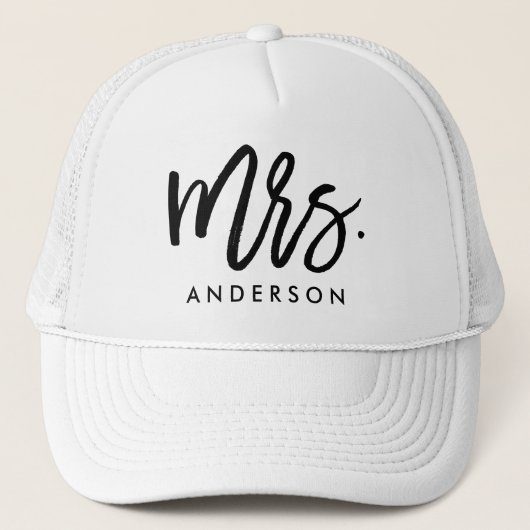 Mrs Wedding Trucker Pet (Voorkant)