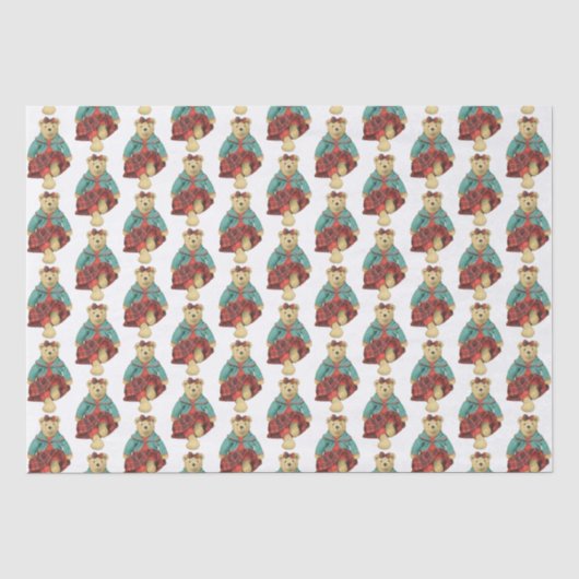 MRS Weefselpapier beer Tissuepapier (Voorkant)