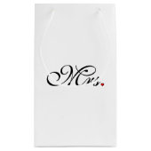 Mrs Wife Bride Zijn nieuwe widen Klein Cadeauzakje (Achterkant)