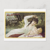 Mrs Winslows Soothing Syrup for Teething Baby's Briefkaart (Voorkant)