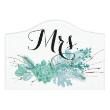 Mrs. winter bruiloft