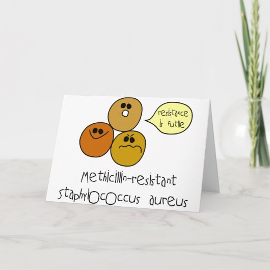 MRSA KAART (Voorkant)