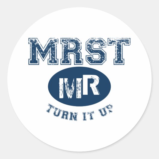 MRST Ronde Sticker (Voorkant)