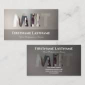 MRT-radiologie-kliniek en MRT-medisch centrum Visitekaartje (Voorkant / Achterkant)