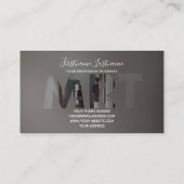 MRT-radiologie-kliniek en MRT-medisch centrum Visitekaartje (Achterkant)