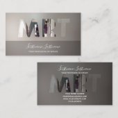 MRT-radiologie-kliniek en MRT-medisch centrum Visitekaartje (Voorkant / Achterkant)