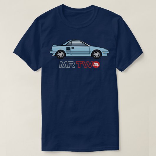 MRTwoBlue T-shirt (Design voorkant)