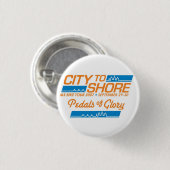 MS150 City to Shore 2007 Pin Ronde Button 3,2 Cm (Voorkant /achterkant)