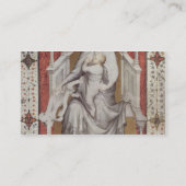 MS 11060-11061 De maagd die de baby Jesu aanzuigt Visitekaartje (Achterkant)