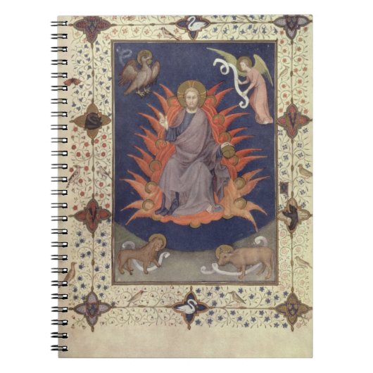 MS 11060-11061 Psalms of Penitence: Christus in Ma Notitieboek (Voorkant)