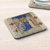 MS 11060-11061 Uren Notre Dame: Laudes, Vi Bier Onderzetter (Linkerzijde)