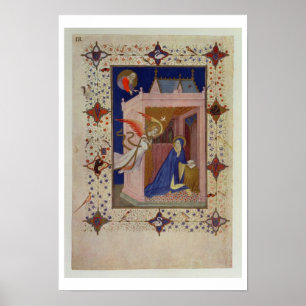 MS 11060-11061 Uren Notre Dame: Matins, The An Poster